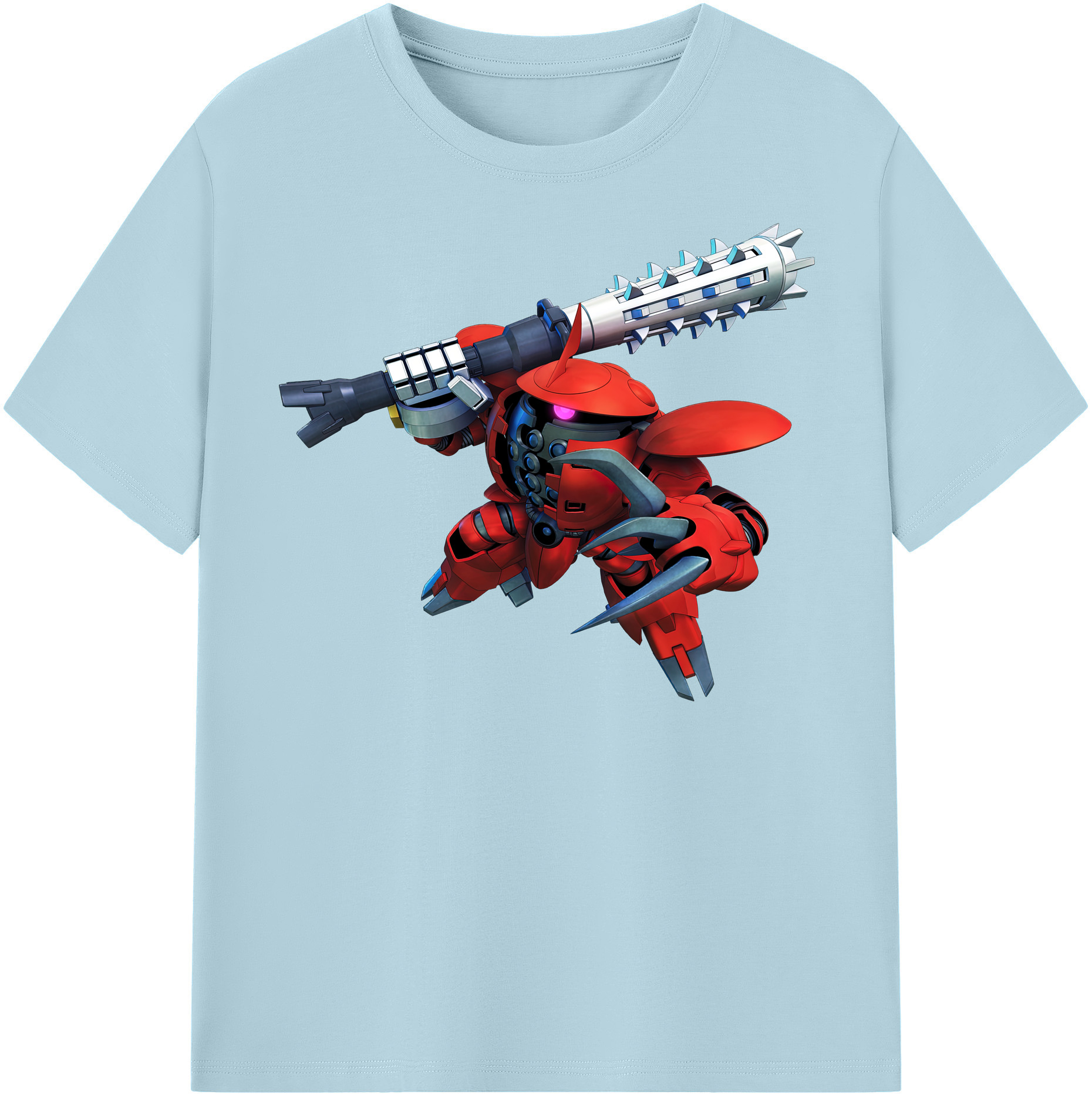 （画像用） 機動戦士ガンダム Mobile Suit Gundam 綿100％半袖Tシャツ（フロントプリント）